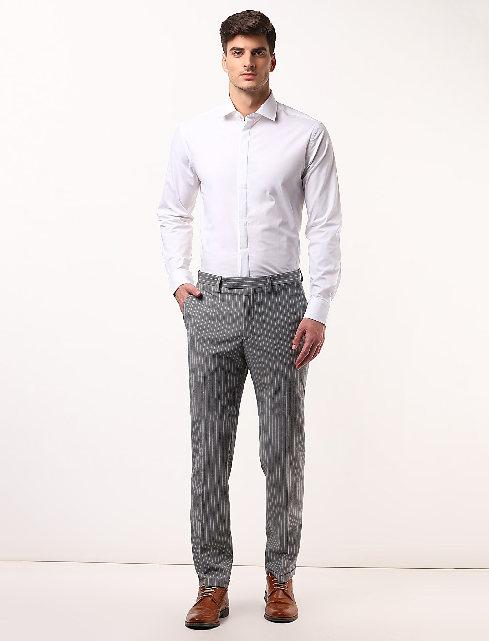 Slim Fit Business Casual Trouser