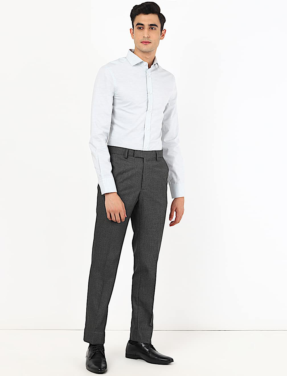 Gingham Slim Fit Trouser