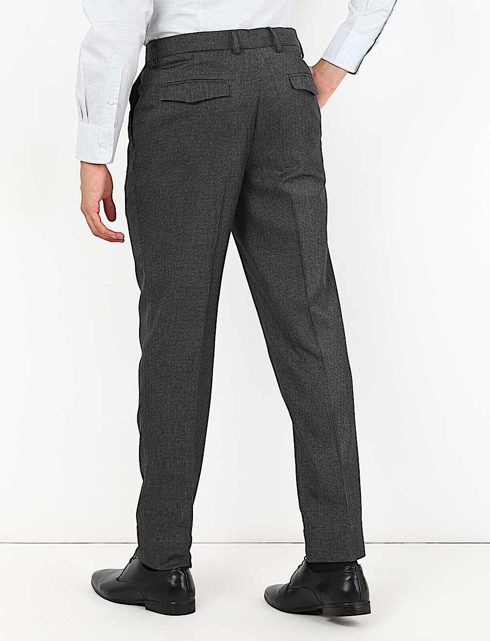 Gingham Slim Fit Trouser