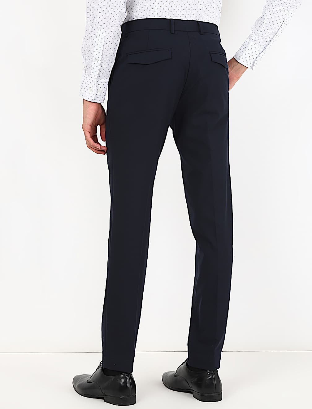 Bi-Stretch Skinny Fit Trouser With Active Waistband