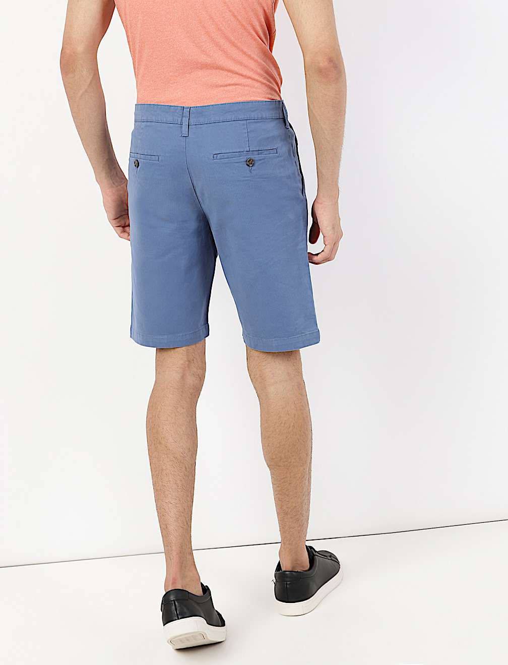 (Cotton Blend) Regular Fit Shorts