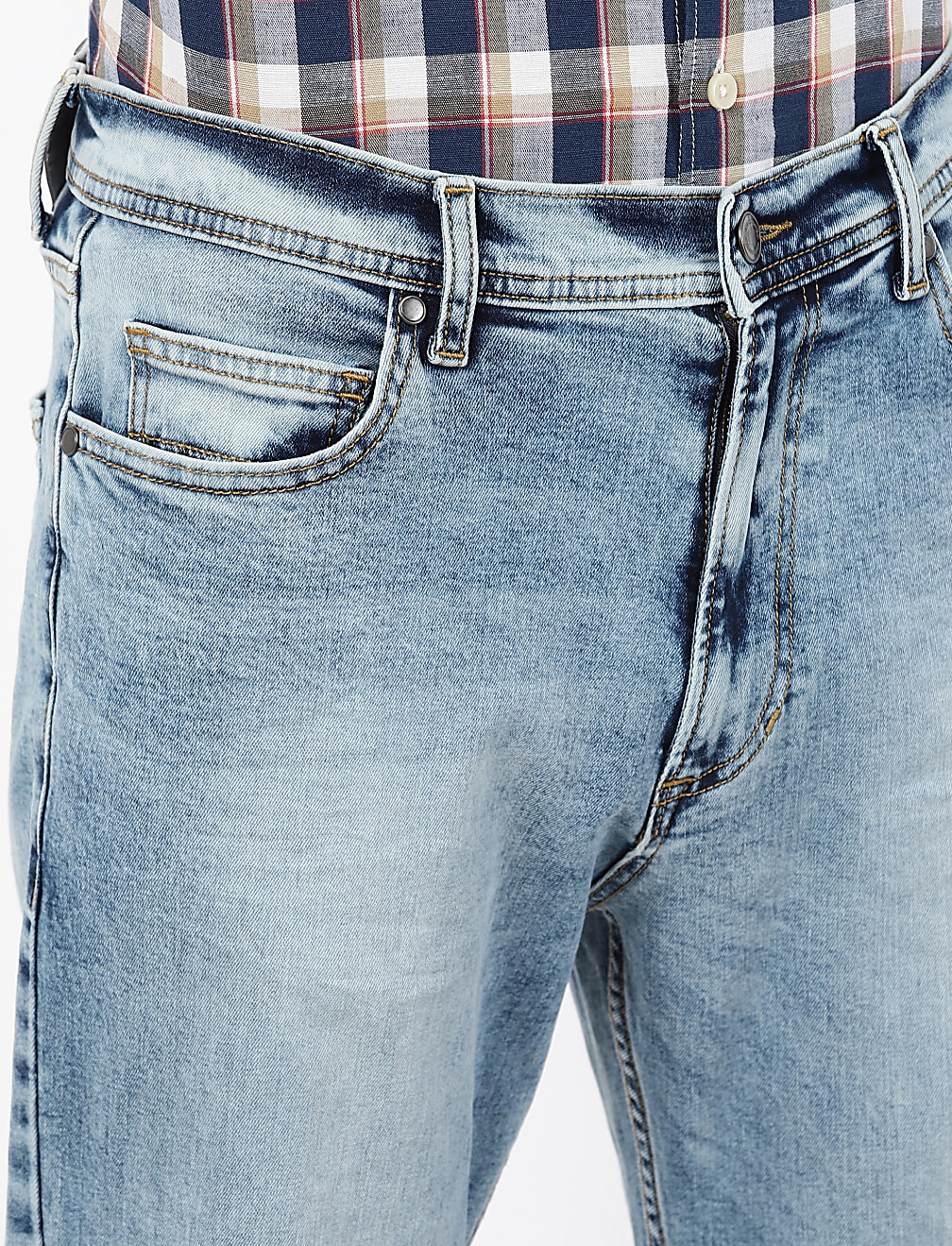 Straight Fit Vintage Denim