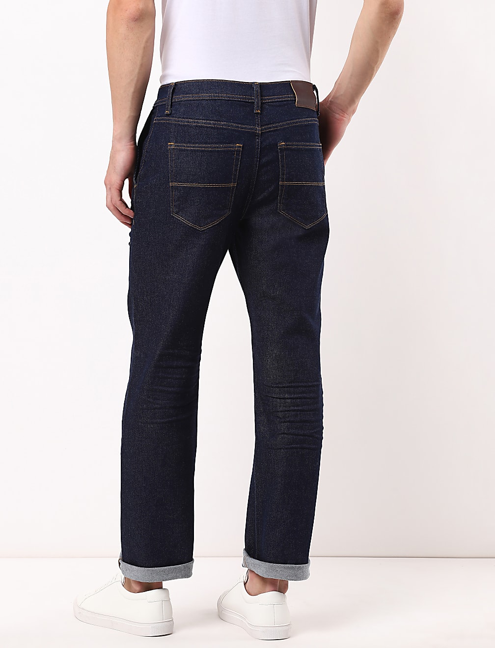 Reg Fit Cross Pkt Denim