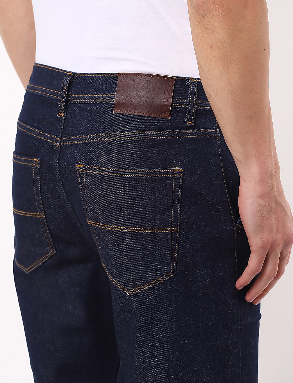 Reg Fit Cross Pkt Denim