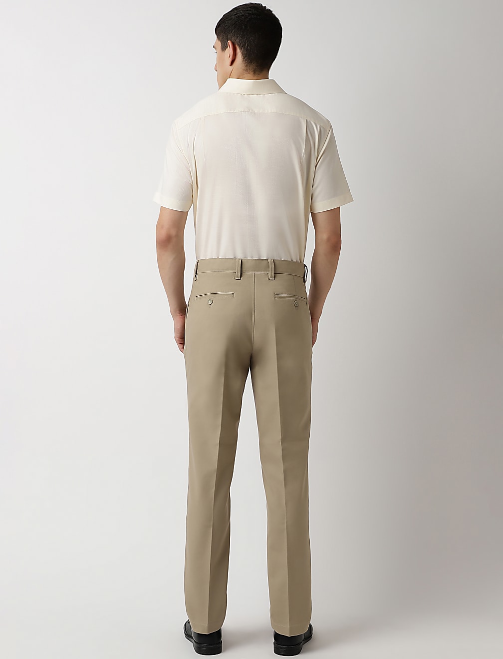 Cotton Rich Plain Chinos