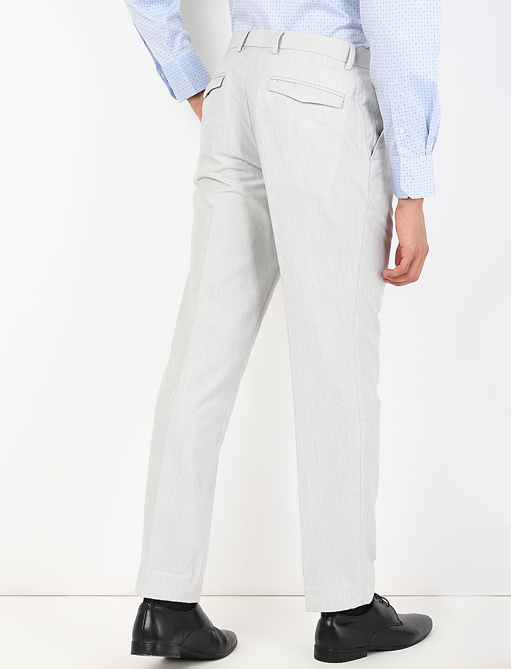 Plain Slim Fit Trouser
