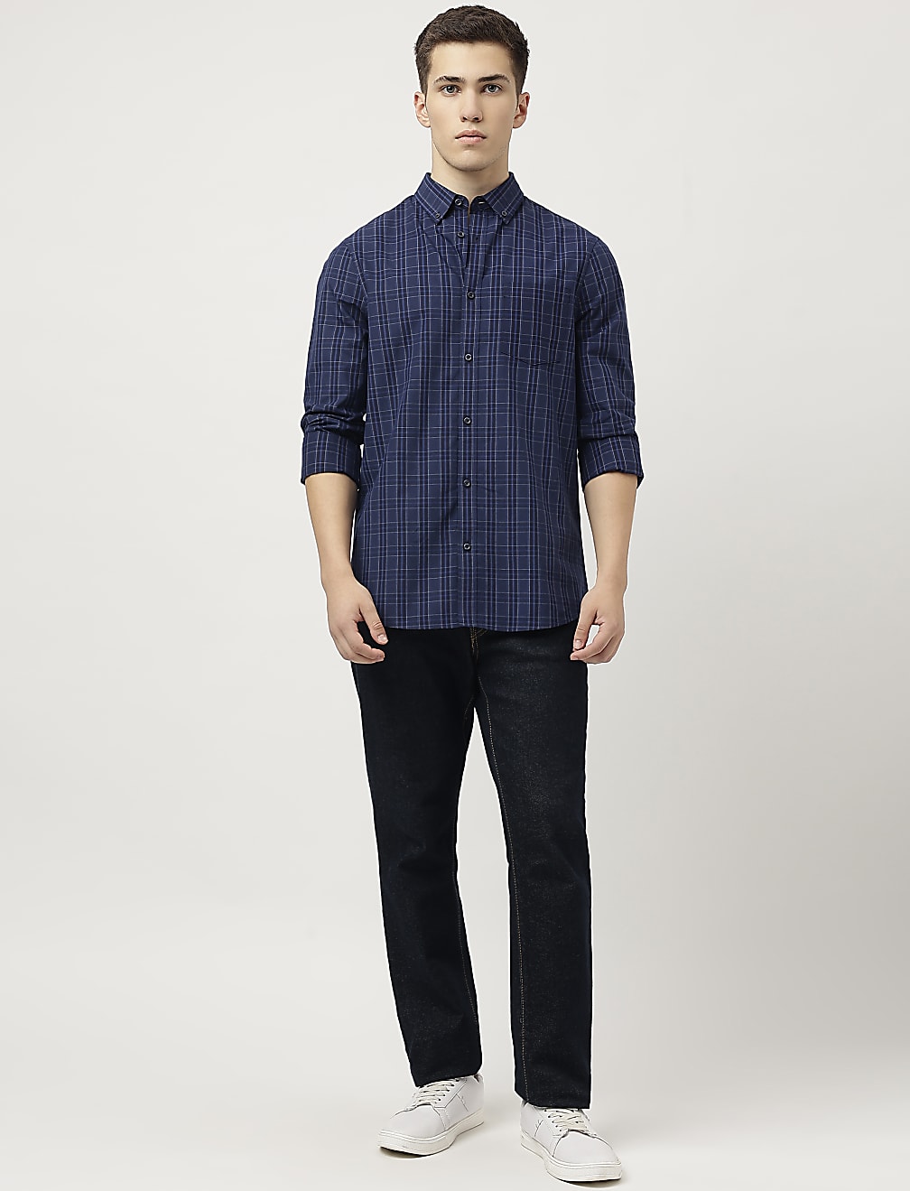 Pure Cotton Checked Shirt