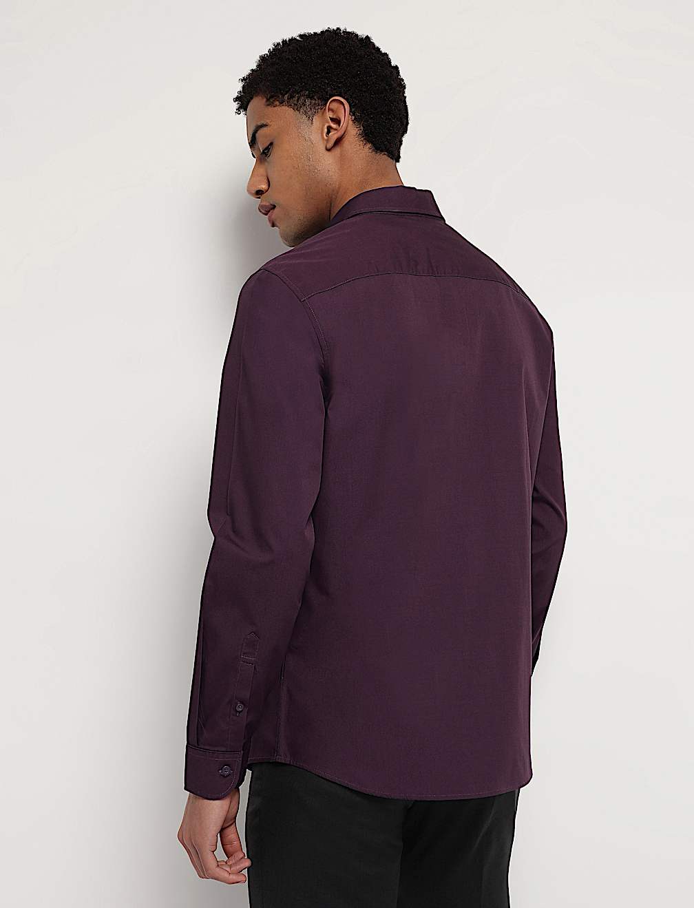 Pure Cotton Button Down Collar Shirt