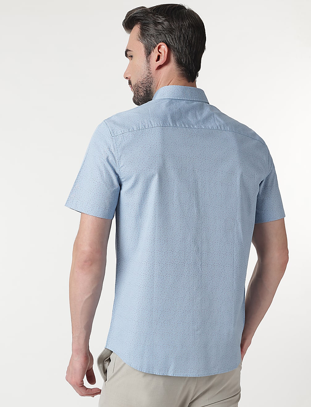 Pure Cotton Button Down Collar Shirt