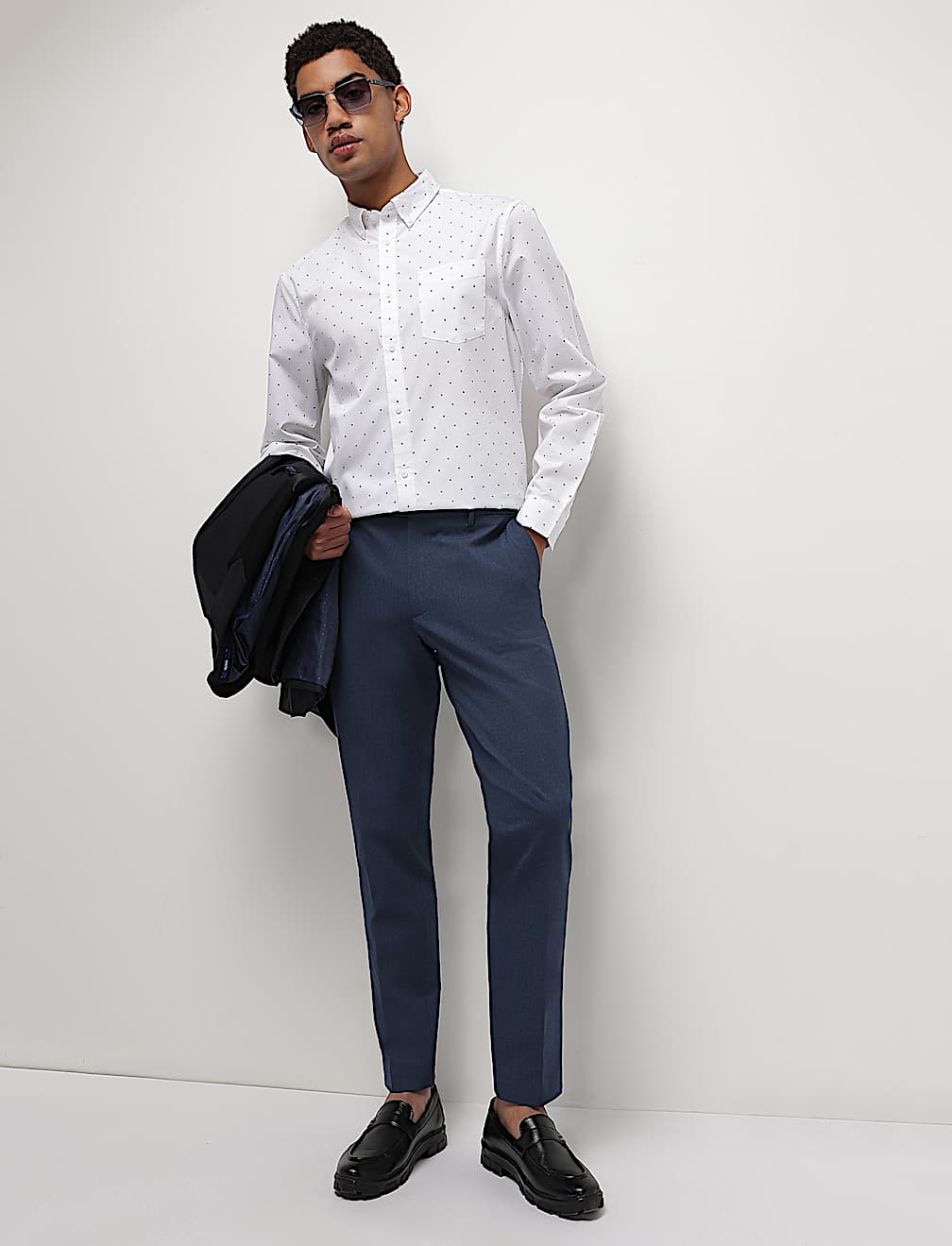 Pure Cotton Printed Full Sleeves Shirt