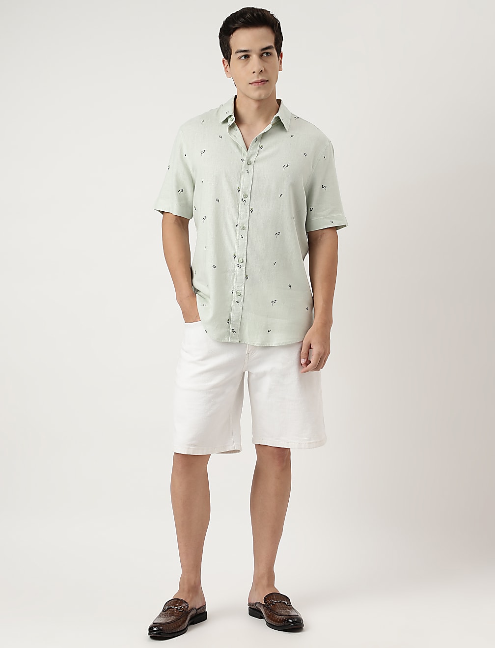 Linen Printed Shirt