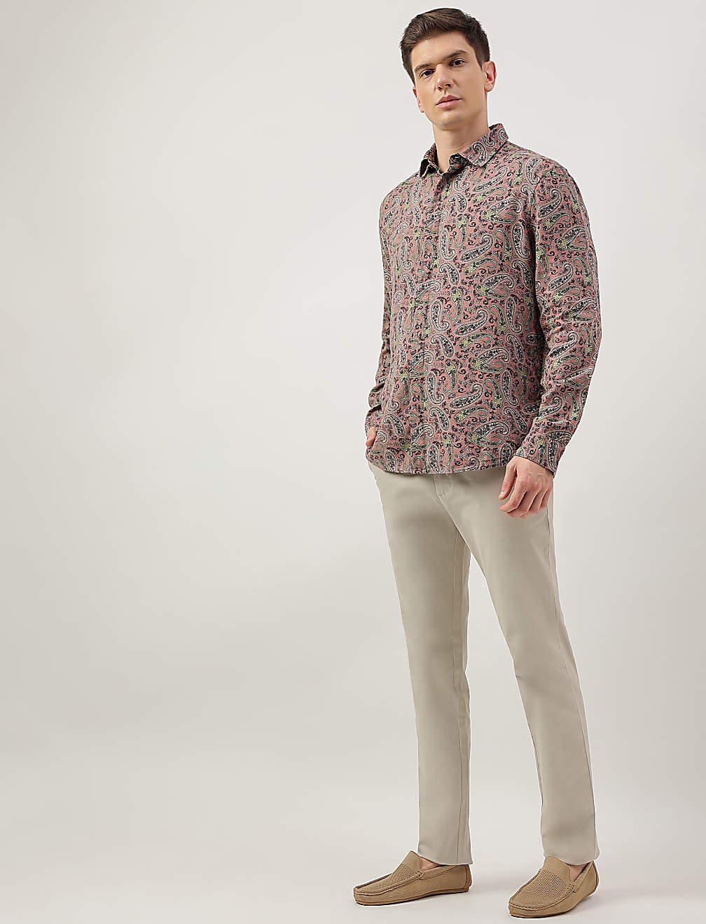 Paisley Long Sleeves Shirt