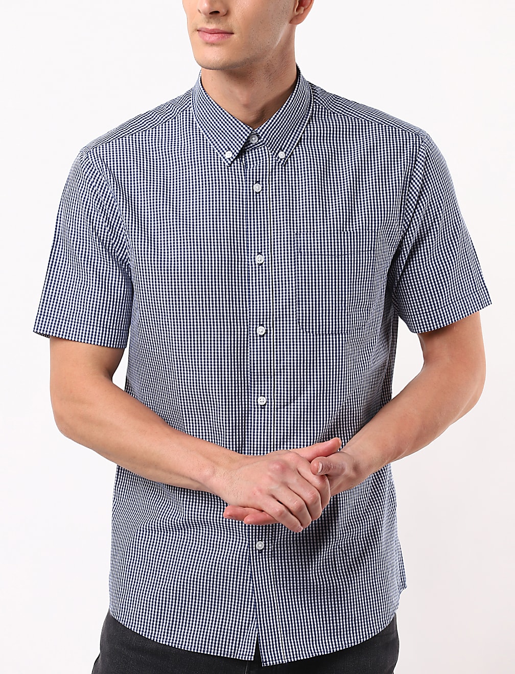 CLANE（クラネ）の「【CLANE/クラネ】GINGHAM CHECK DOME SLEEVE