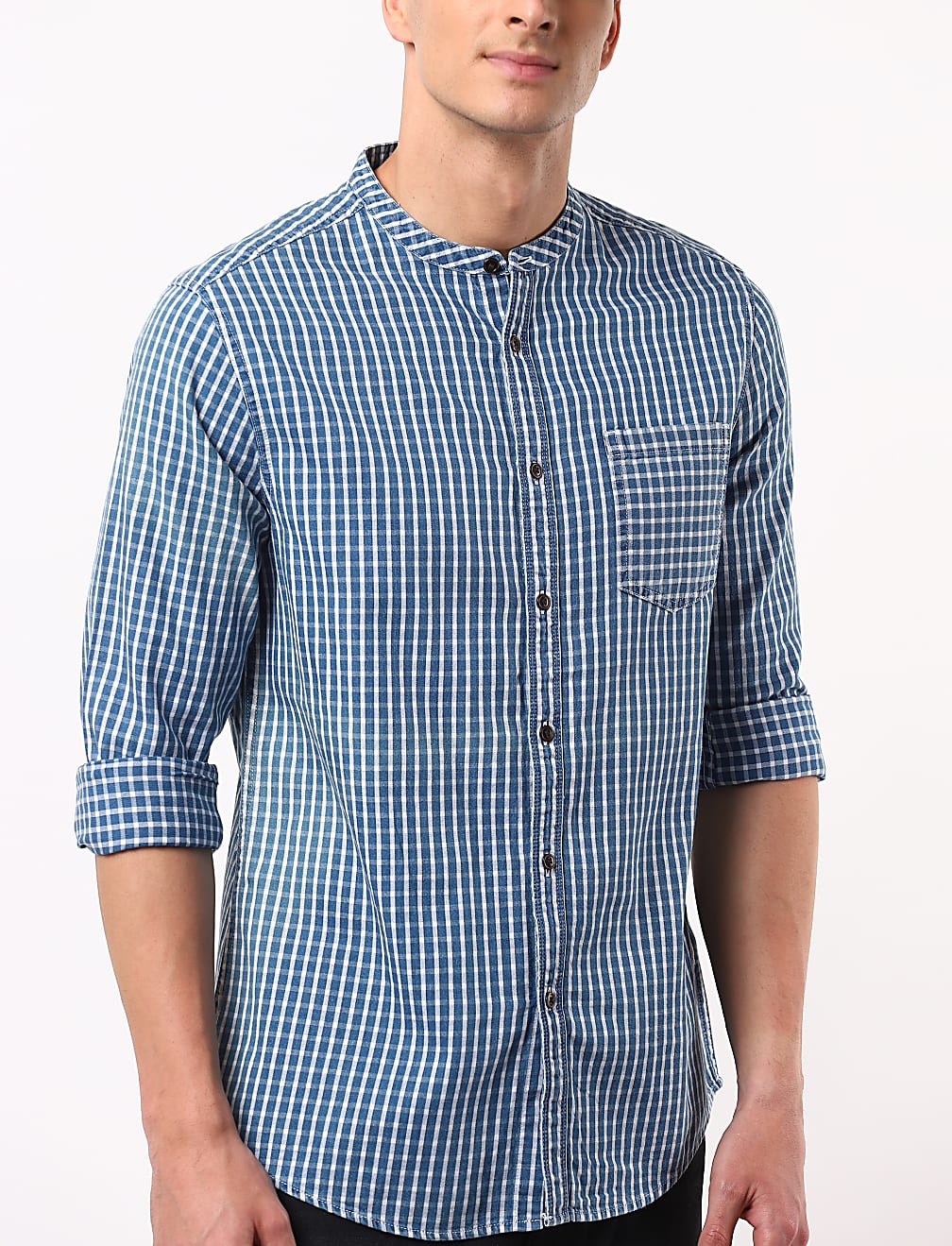 Pure Cotton Check Shirt