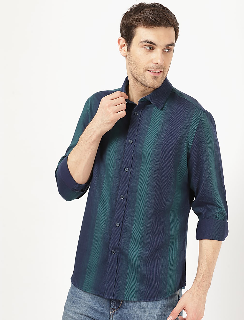 Dobby Stripe Shirt