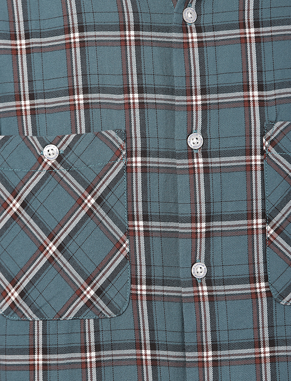 Pure Cotton Checks Button Down Collar Shirt
