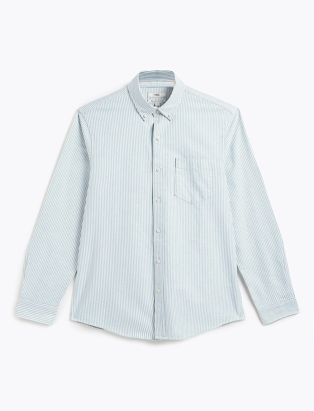 Regular Fit Pure Cotton Striped Shirt