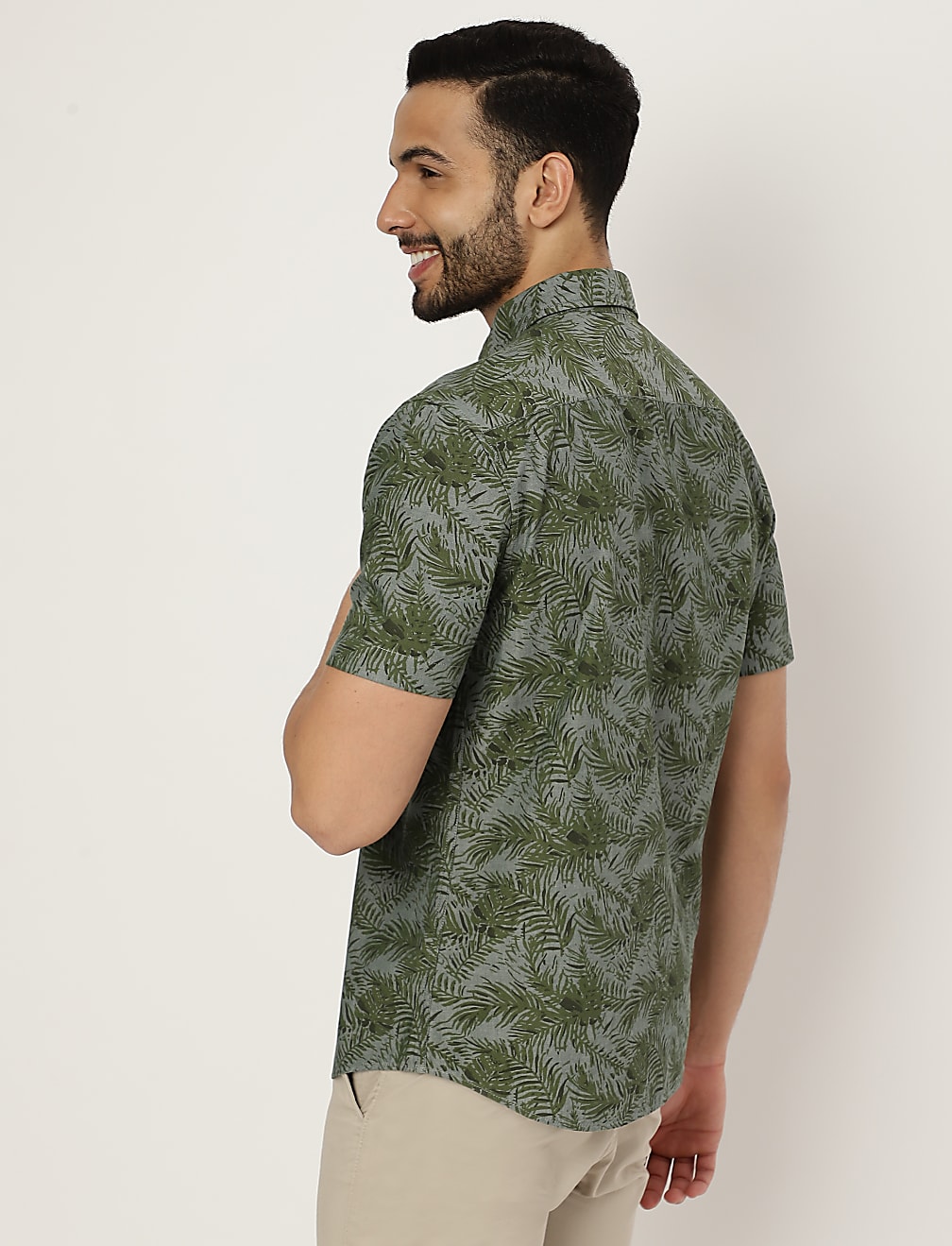 Relaxed Fit Pure Cotton Printed Shirt