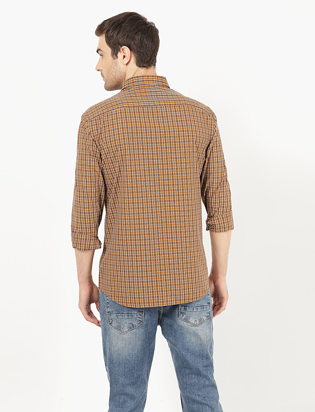 Pure Cotton Check Shirt