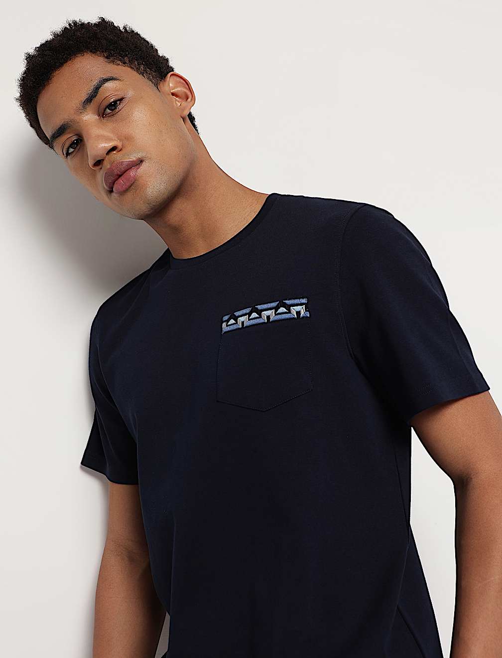 Pure Cotton Crew Neck T-Shirt