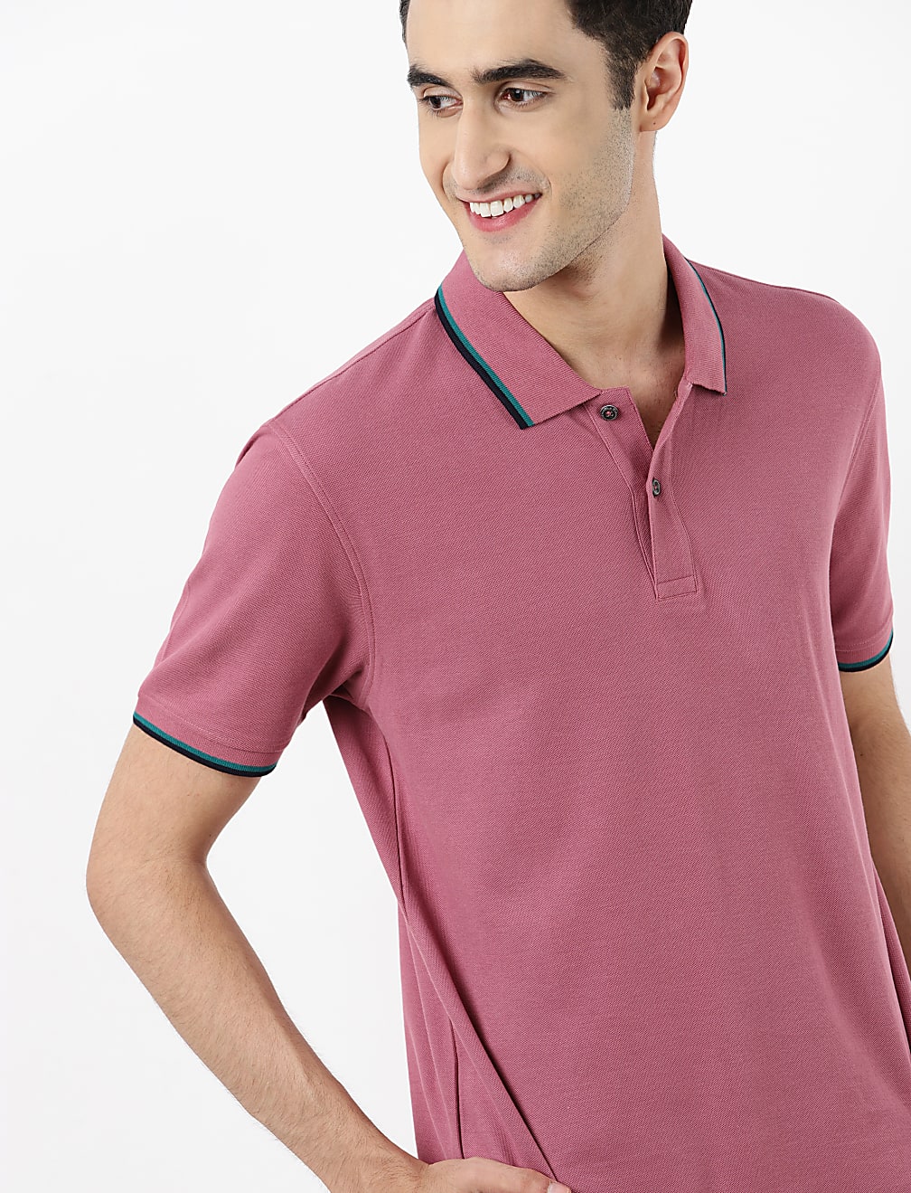 Polo T-Shirt with Tipping