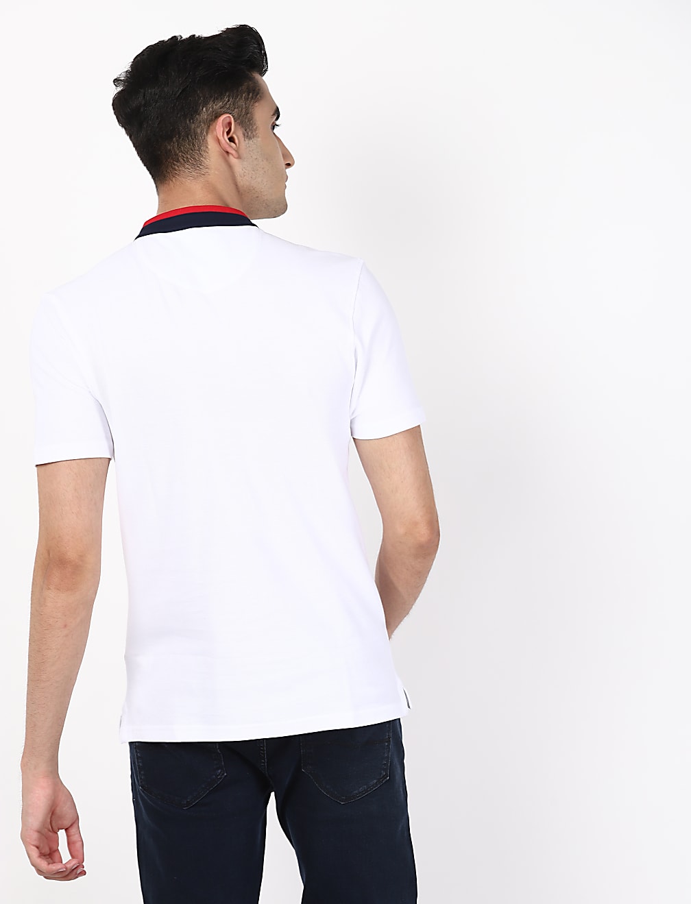 Upstyled Collar Polo Tee