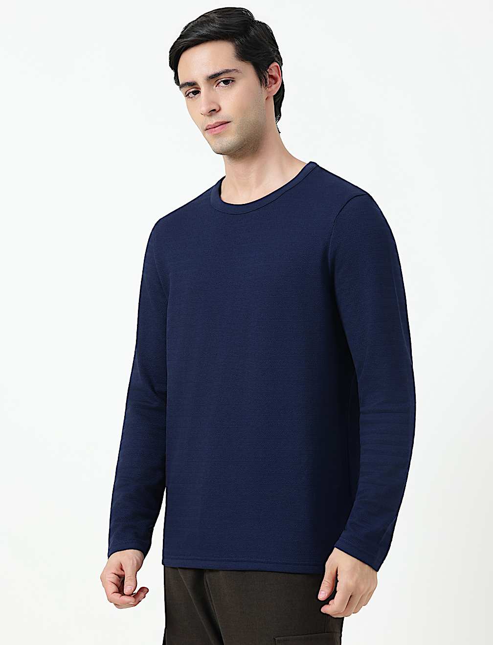 POPCORN TEXTURE DESIGN LS TEE