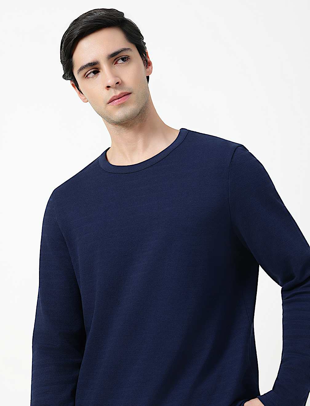 POPCORN TEXTURE DESIGN LS TEE