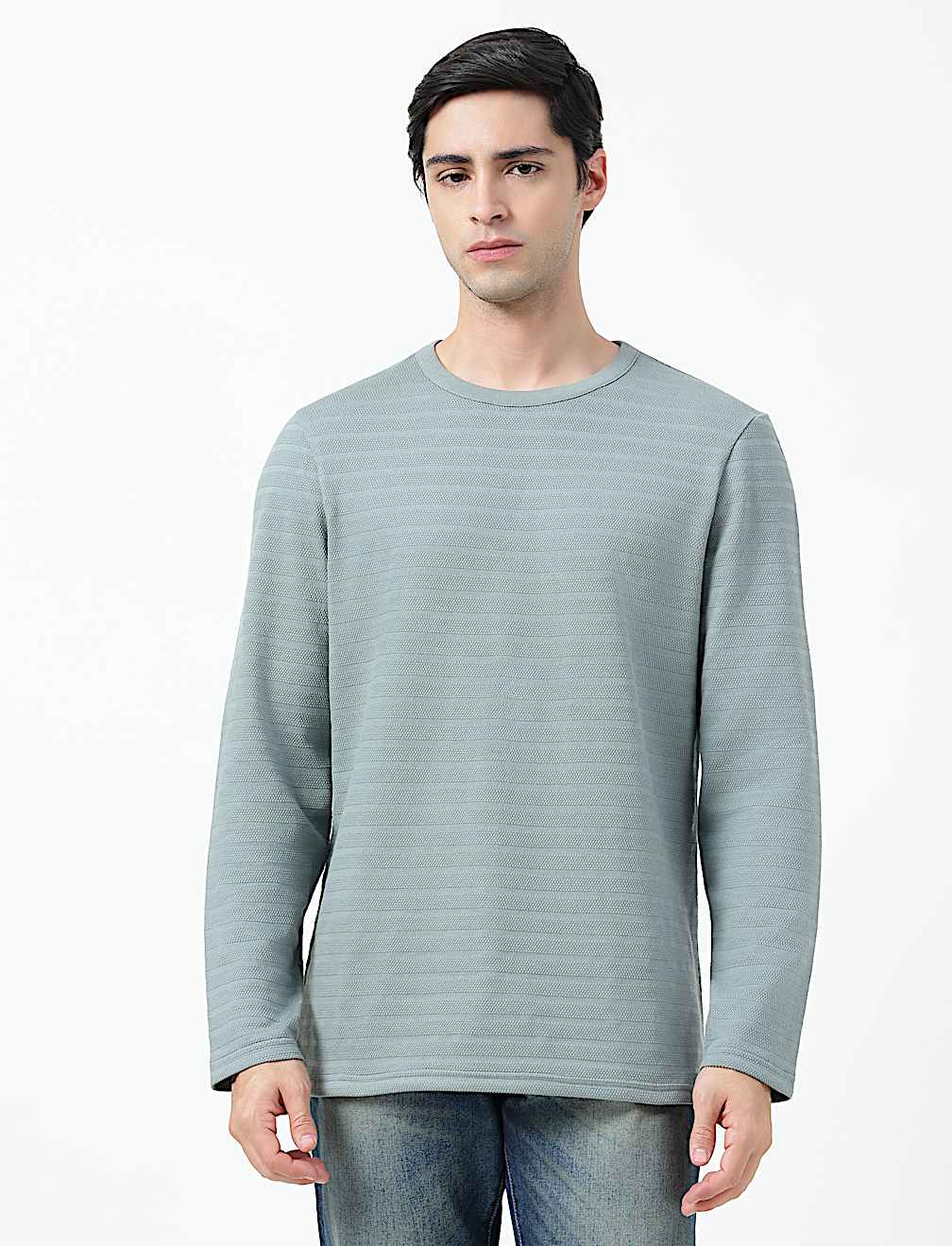 POPCORN TEXTURE DESIGN LS TEE