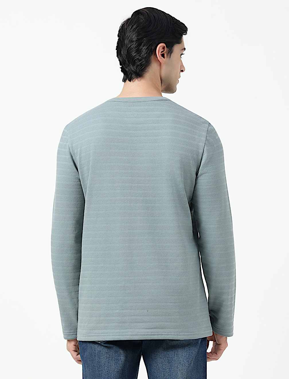 POPCORN TEXTURE DESIGN LS TEE