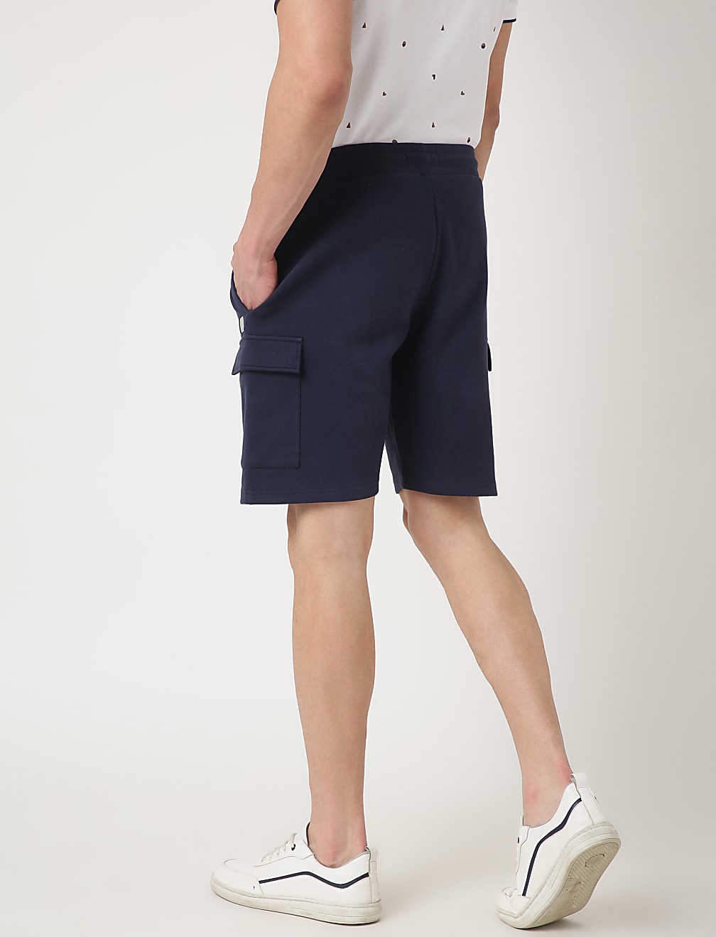 Pure Cotton Textured Shorts