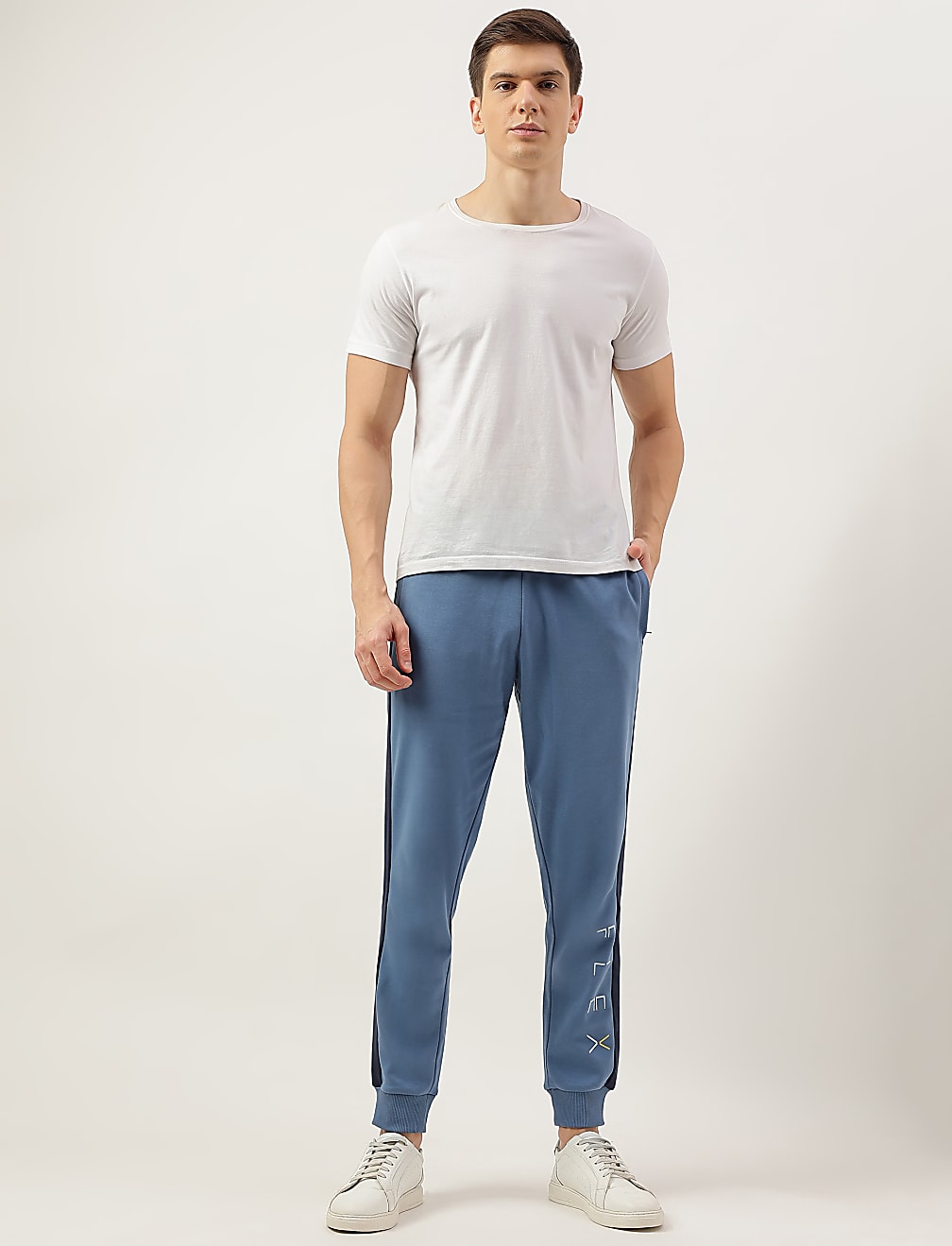 Pure Cotton Printed Joggers