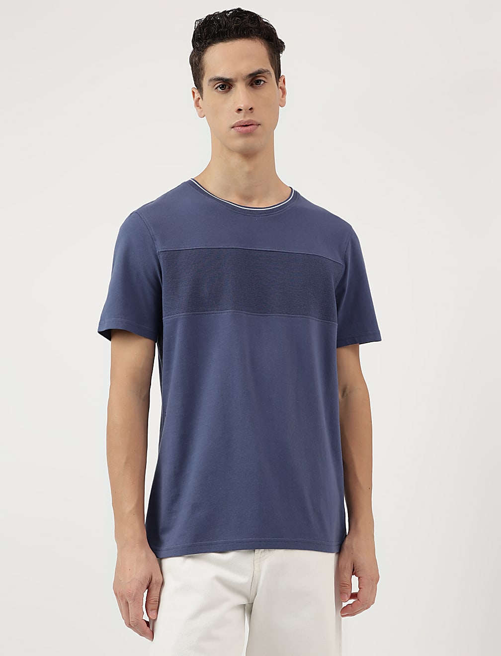 Pure Cotton Round Neck T-Shirt