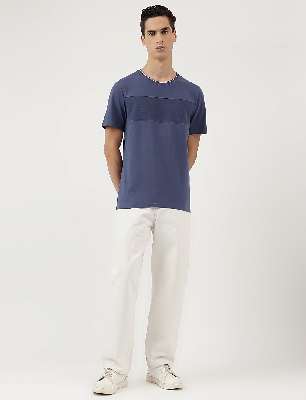 Pure Cotton Round Neck T-Shirt