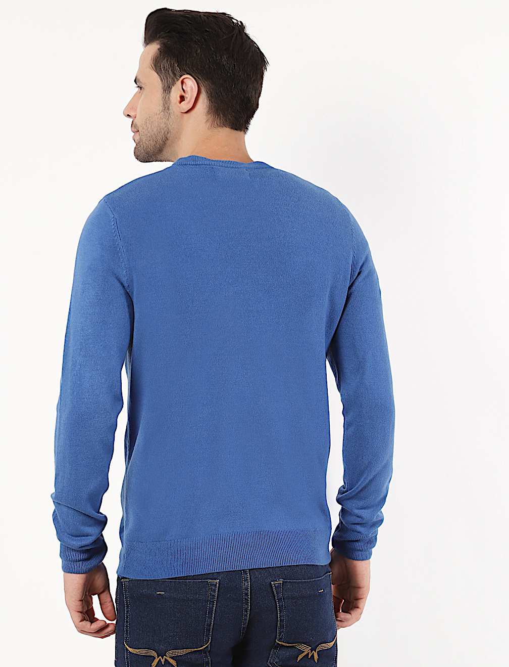 Pure Acrylic Plain V-Neck Cardigans