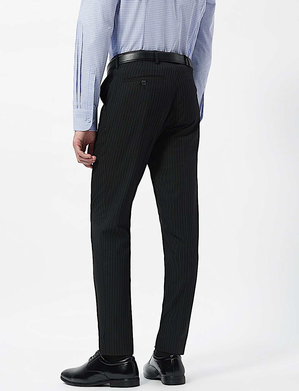 Slim Fit Stripes Trousers