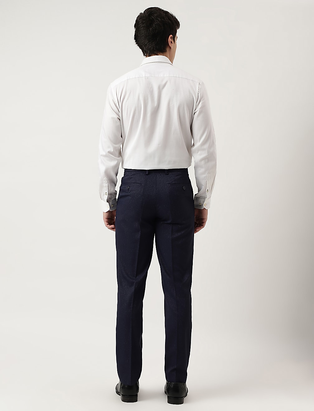 Regular Fit Striped Trousers