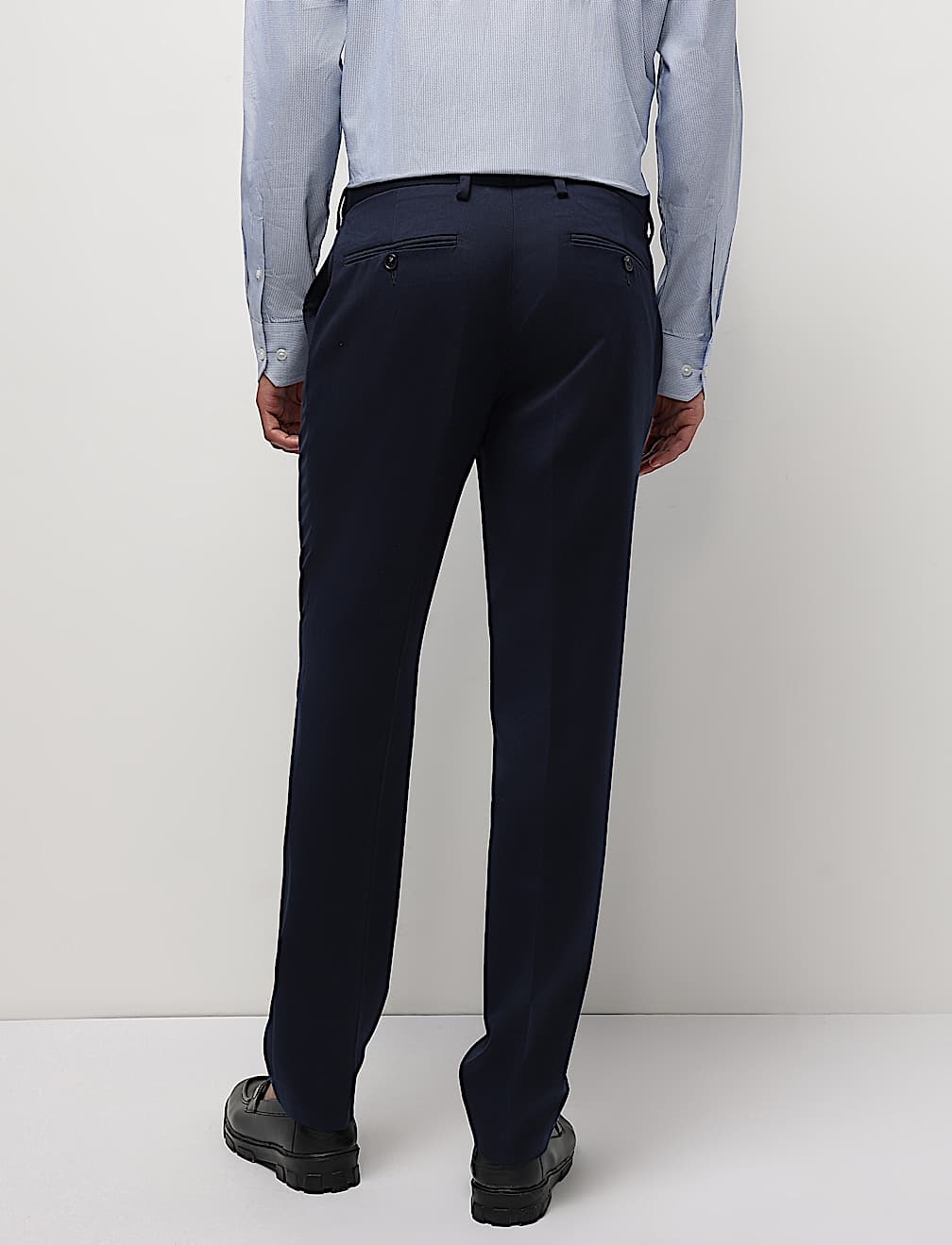 Mid Waist Slim Fit Trousers