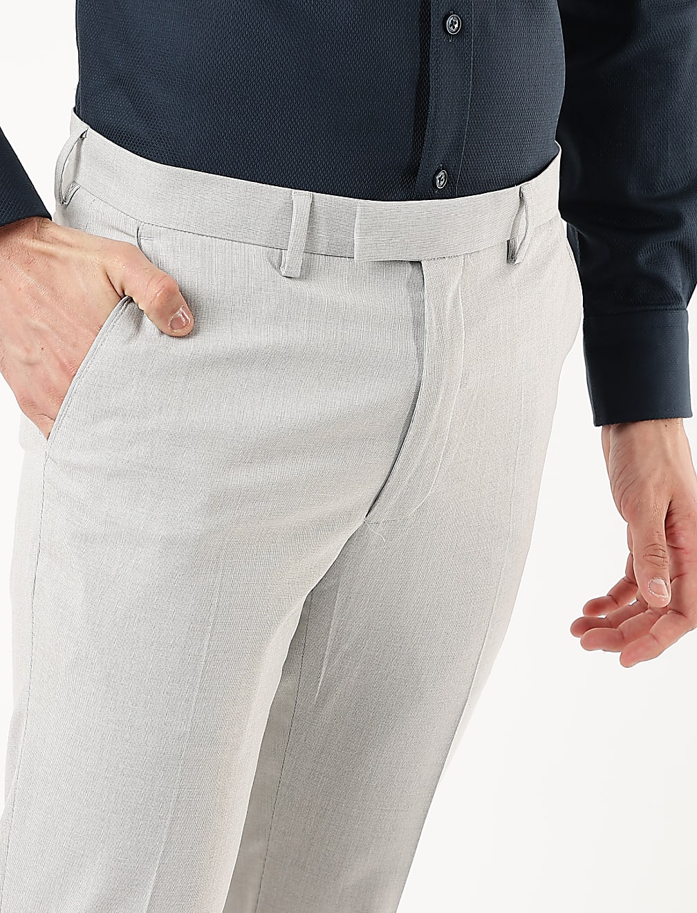 Slim Fit Stretch Trousers