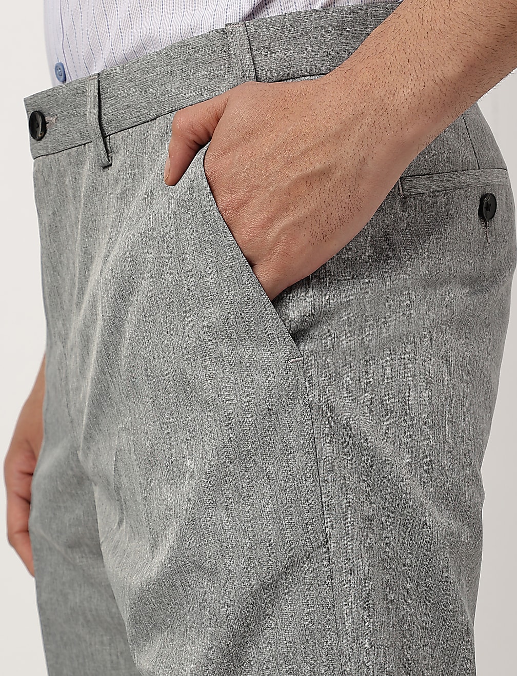 Active Waist Regular Fit Trousers