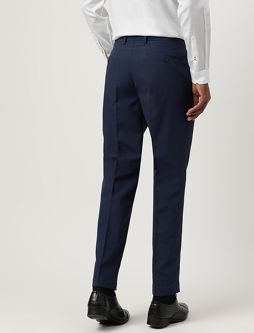 Regular Fit Checked Trousers