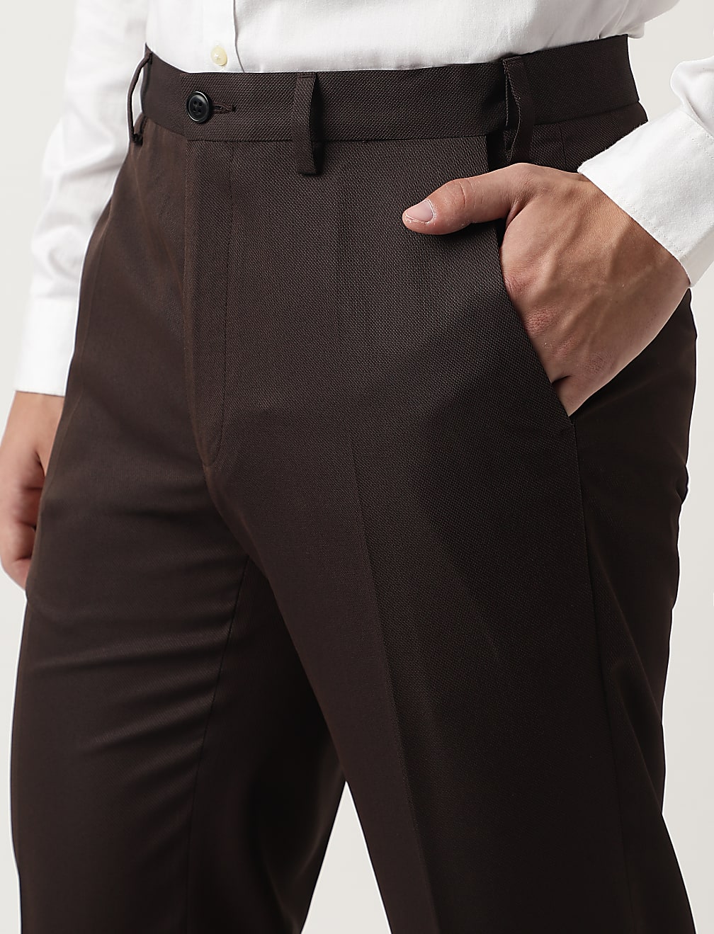Textured Trousers