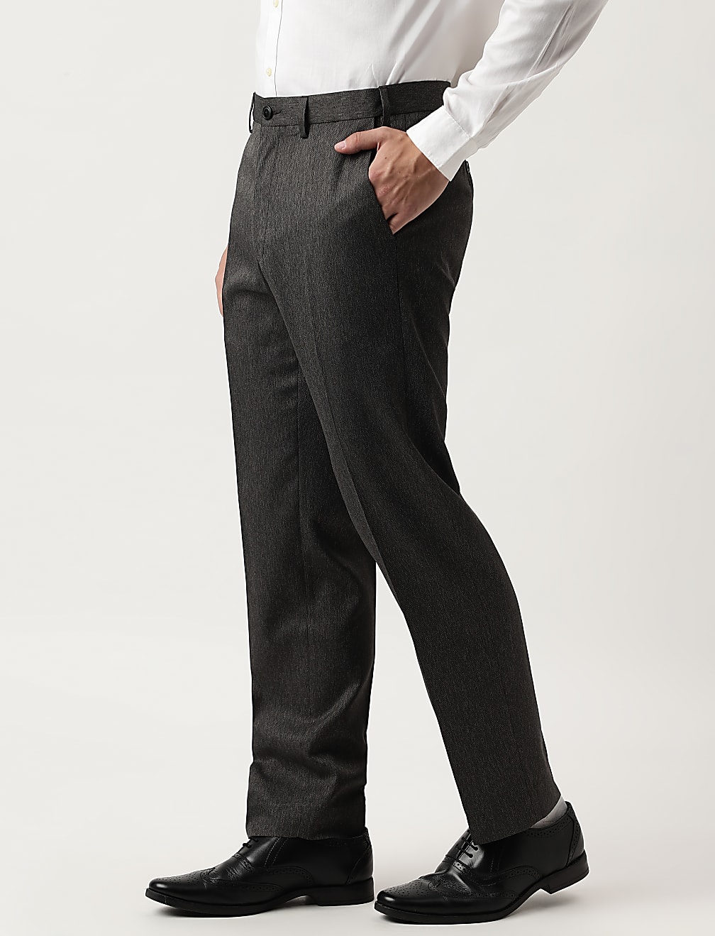Textured Trousers