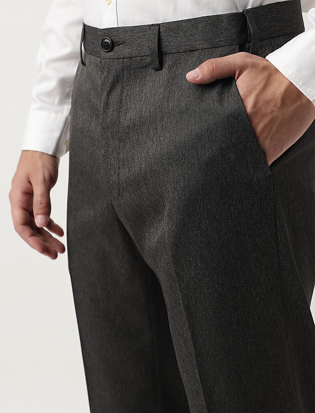 Textured Trousers