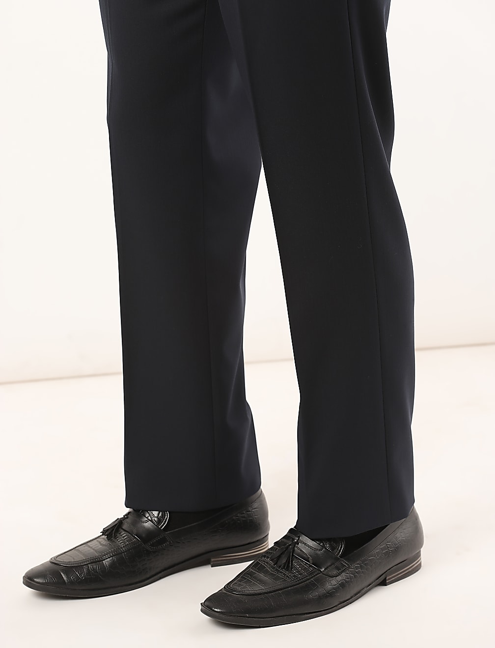 Crease Resistant Regular Fit Design Trouser