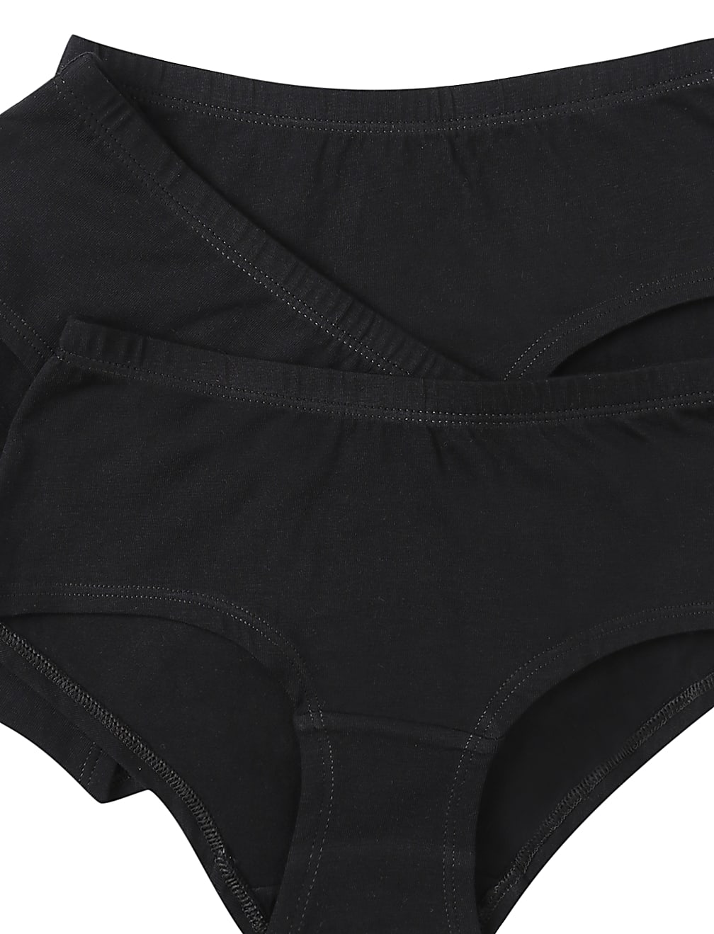 5 Pack Cotton Mix Plain Skinny Fit Panties
