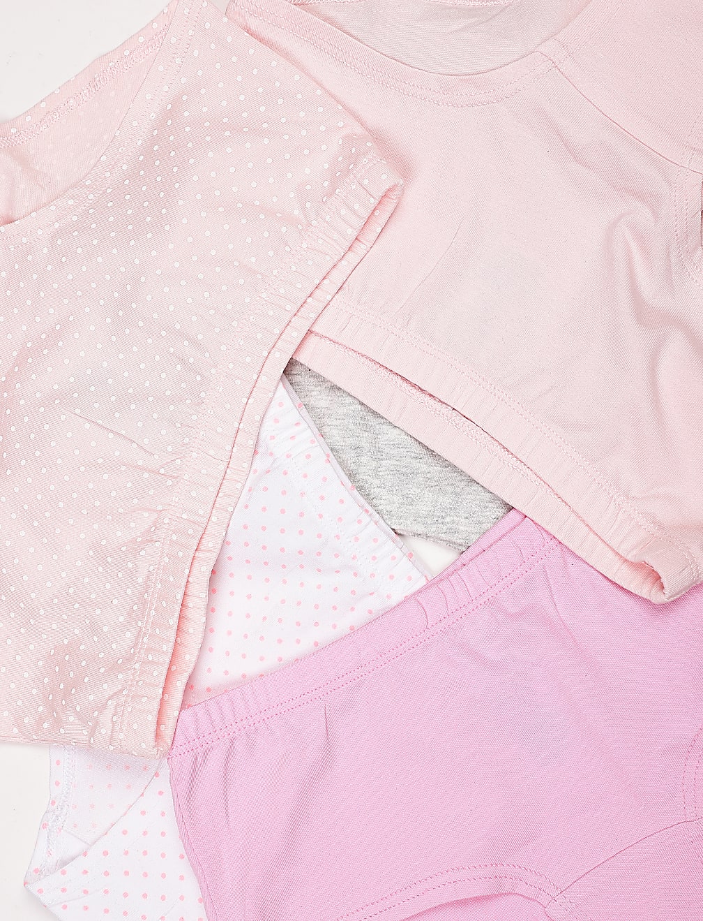 Pack of 5 Cotton Mix Plain Knickers