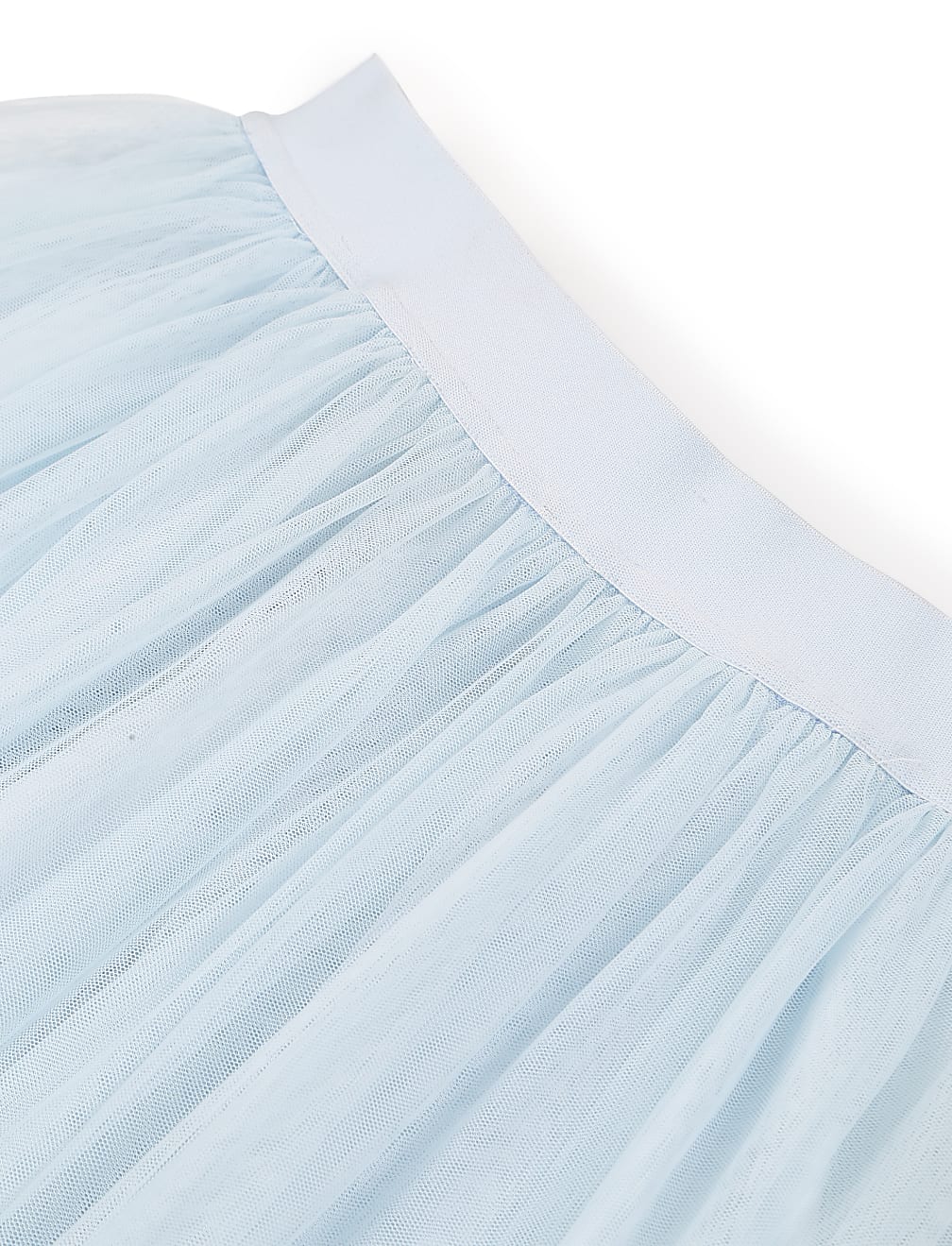 Pure Polyamide Embroidered Flared Skirt