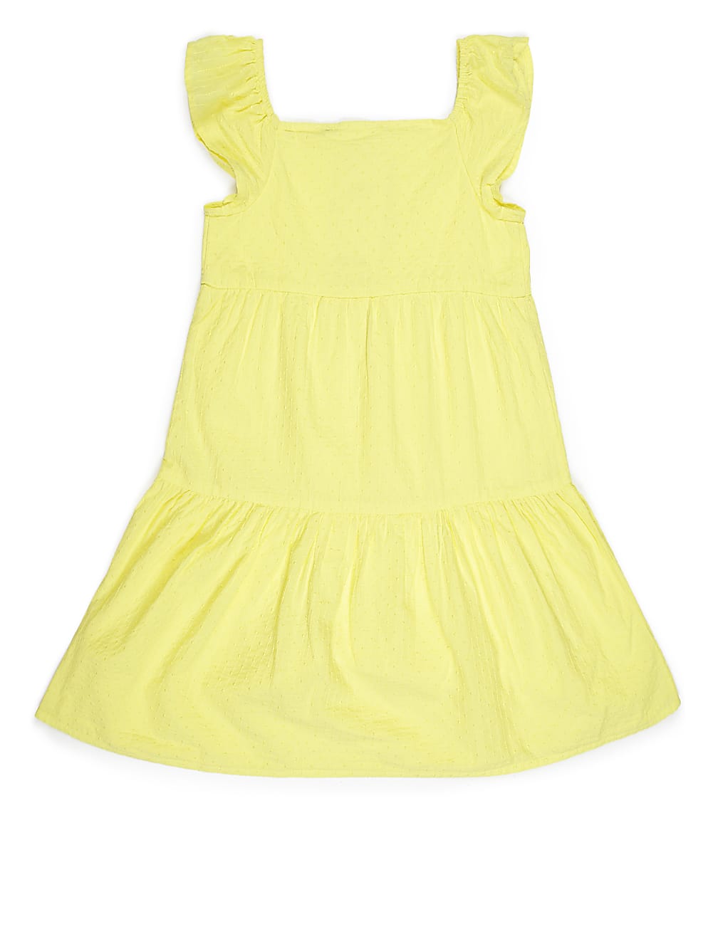Tiered Embroidered Dress
