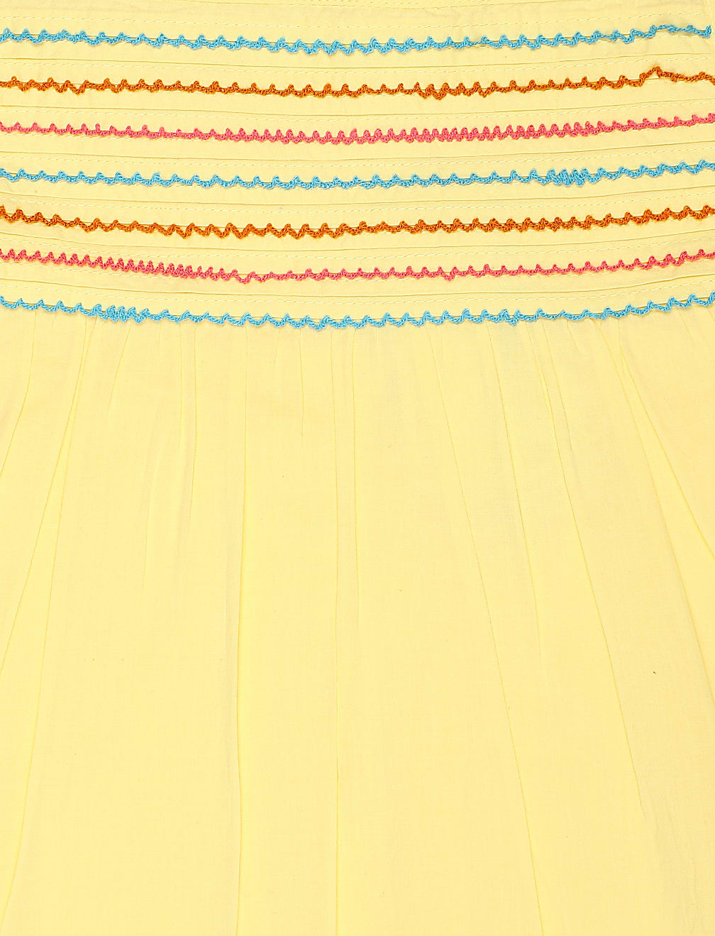 Pure Cotton Plain Shoulder Strap Dress
